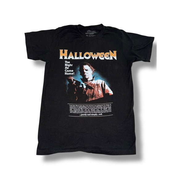 Halloween The Night He Came Home! Michael Myers Graphic T-Shirt S - Picture 1 of 5